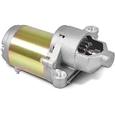 AUTOBABA 951-12207 12V Starter Motor for Lawn Mower Replace# 751P12207A | Compatible with Craftsman T1000 T1200 R1000 LT1500, Cub Cadet CC760ES CC30, Yard Man 13A2785S001, MTD Powermore Engine 4P90