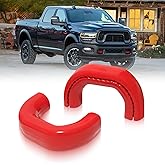 TOVIIEA Tow Hitch Covers for Dodge RAM 2500/3500 2019-2026 Thicken Upgrade,Tow Hook Cover Compatible with Dodge RAM 2500/3500