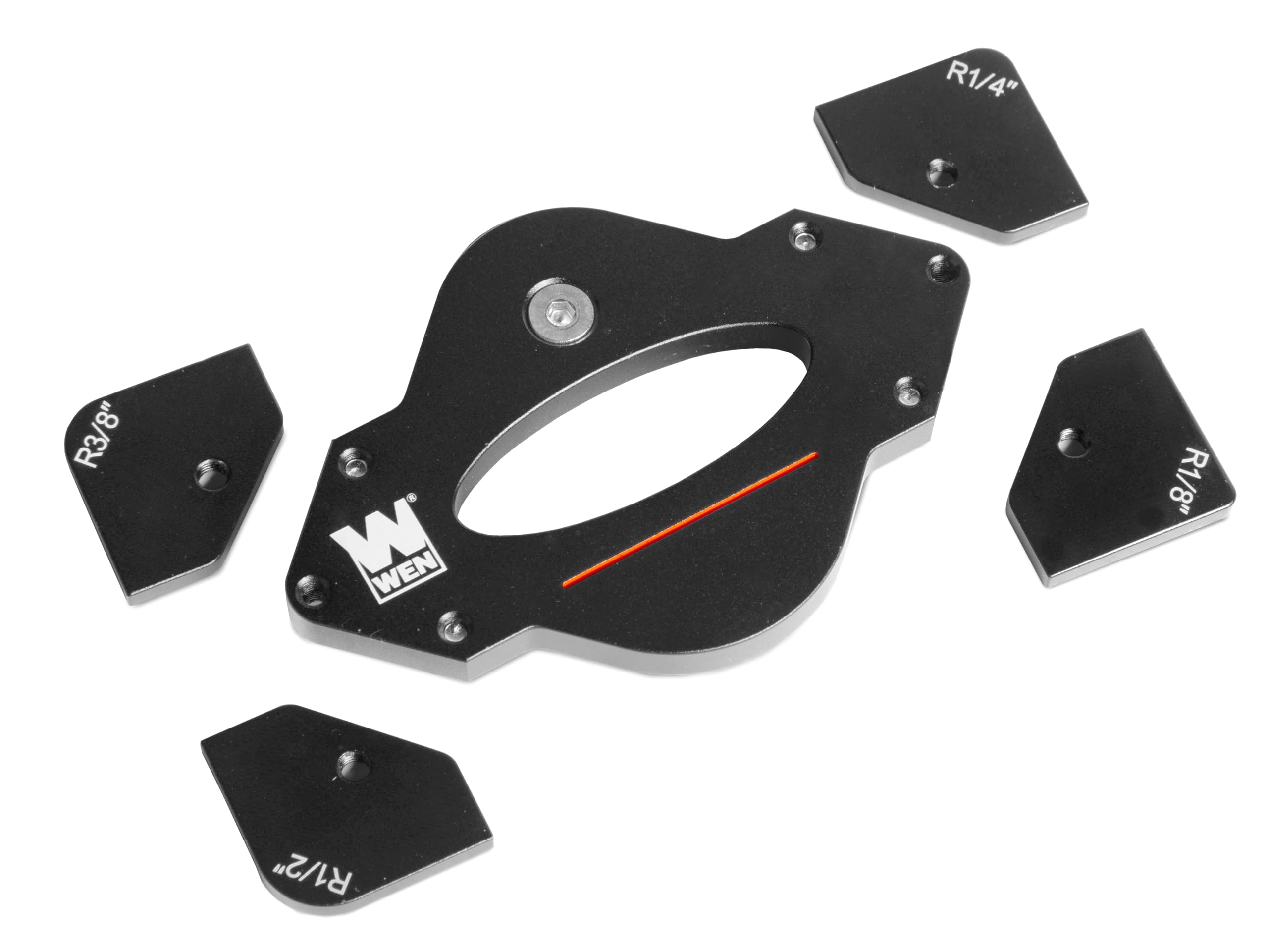 WEN 7-Piece Corner Radius Jig and Template Set for