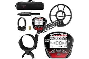 DR.ÖTEK Metal Detector for Adults Professional, Gold Metal Detector, Pinpoint & Exclusive Memory Mode, Higher Accuracy, IP68 