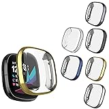 6 Packs Case Compatible with Fitbit Sense/Fitbit