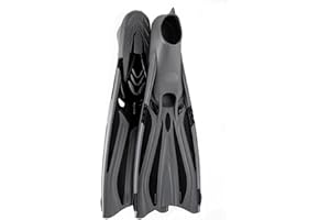 DiVLMT Fins for Swimming Adult Snorkel Fins Men Womens Long Scuba Flippers Diving Fins for Travel Fins for Snorkeling