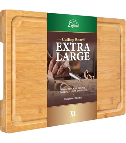 Amazon.com: NuWave Cutting Board, Brown: Home & Kitchen