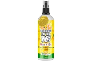 Bodhi Dog Bitter Lemon Spray - Anti-Chew Spray for Dogs, Cats, Puppies, & Kittens- Training Aid for Chewing - Safe & Non Toxic - Ideal for Pet Behavioral Training - Made in USA (8 Fl Oz)
