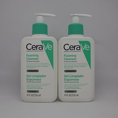 CeraVe Double Foaming Cleanser 236ml Pack of 2