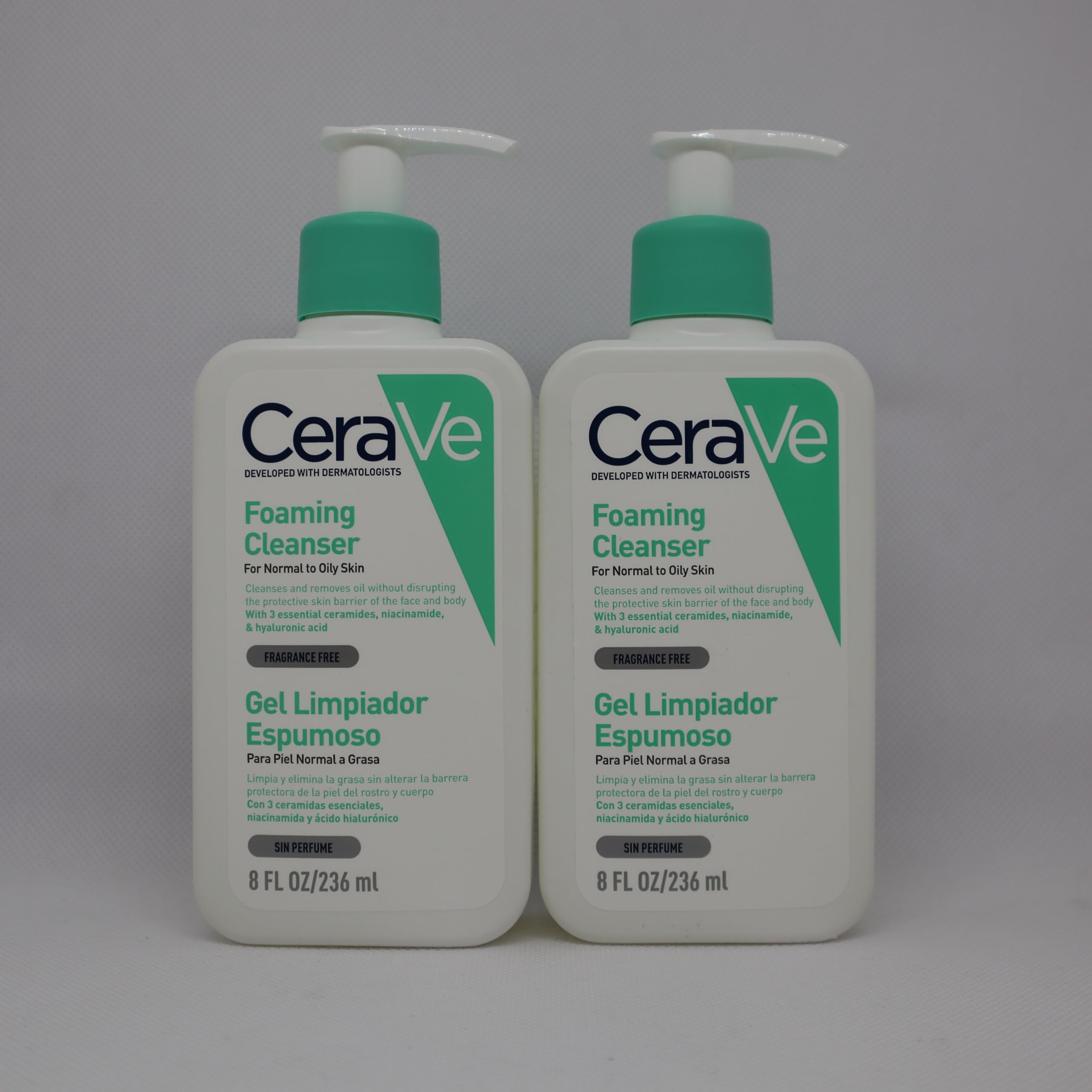 CeraVe DOUBLE Foaming Cleanser 236ml Pack Of 2