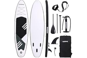 ROMELANDS Inflatable Stand Up Paddle Board with Premium SUP Accessories & Carry Bag Adult Standing Boat