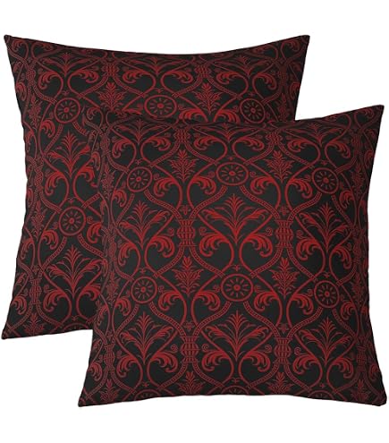 Aazon.co: Decorbox Two Skulls in Love Cotton Linen Decorative Cushion