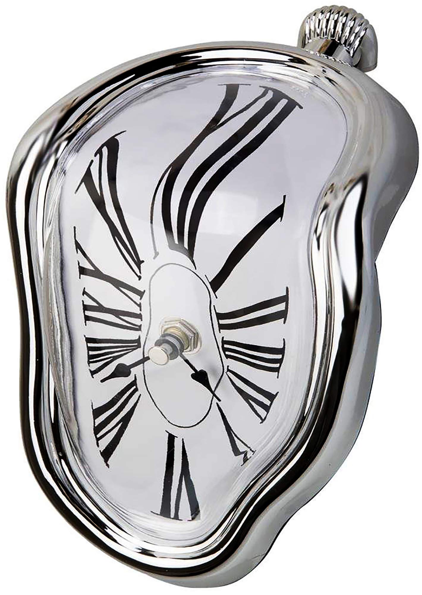 Photo 1 of Creatov Decorative Dali Watch Melting Clock - Surrealistic Table Shelf Desk Fashion Melted Clock Salvador Dali Inspired Funny Home Decor Office Best Birthday Gift Idea