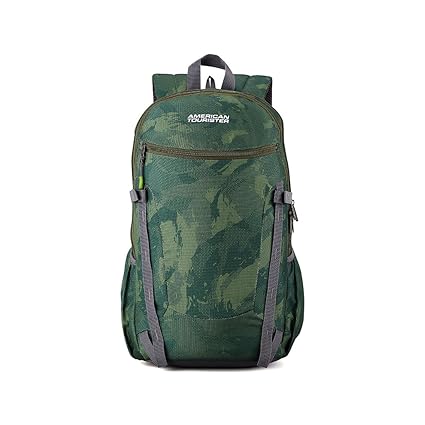 American Tourister 27.5 Ltrs Cam Olive Casual Backpack (AMT Pulse SCH Bag 02 CAM Olive)