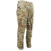 Tactical Surgical Scrub Pants, GI Mil-Spec Nylon/Cotton Ripstop, Cargo Pockets, Elastic Waist Drawstring Ties Made in USA