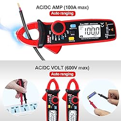 UNI-T UT210e Mini Clamp Meter & Alligator Electric