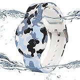Waterproof AirTag Bracelet for Kids, Hidden Printed