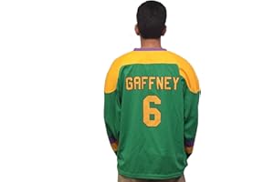 Julie The Cat Gaffney #6 Mighty Ducks Movie Hockey Jersey Goalie 90s Costume