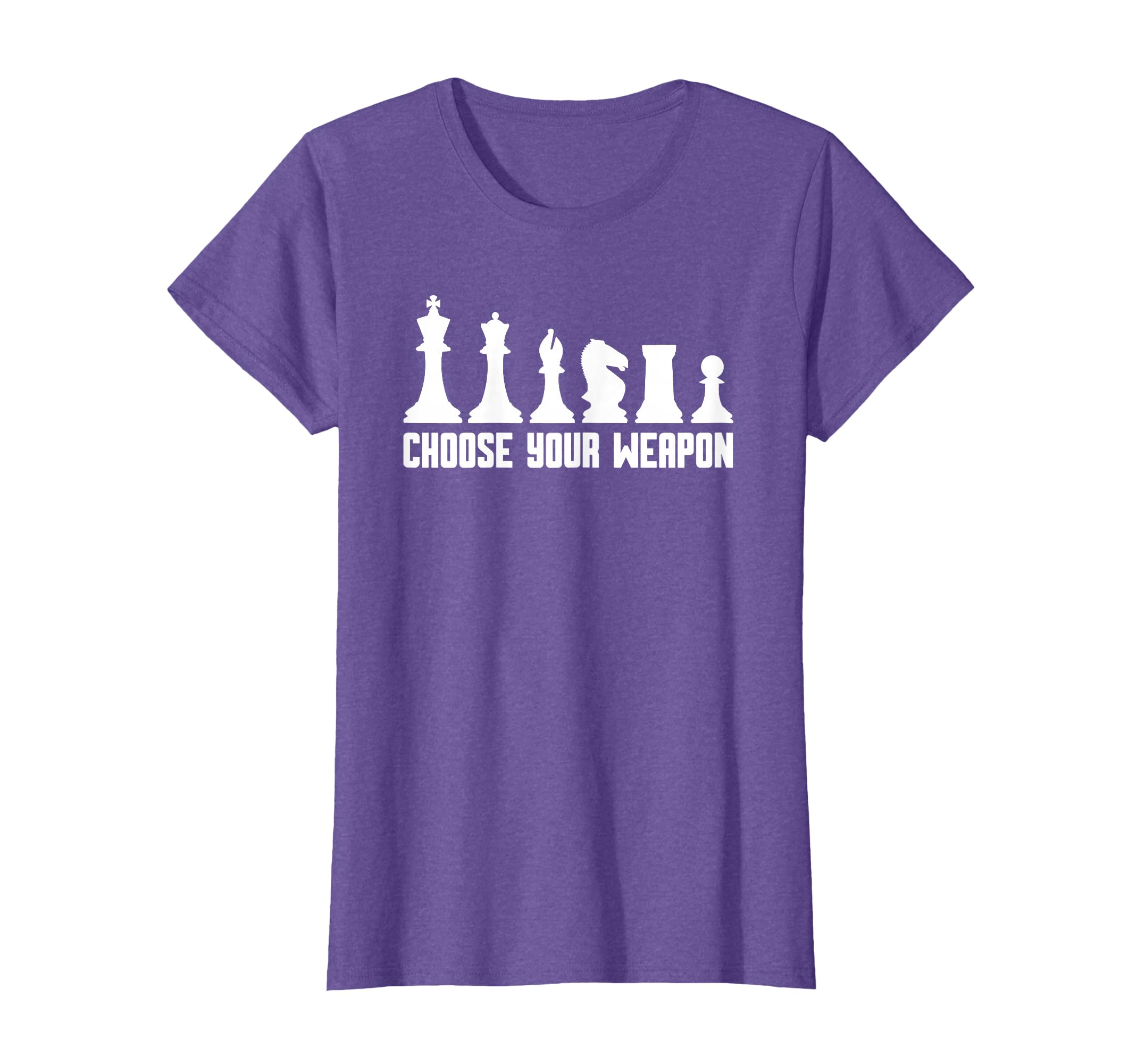 Choose Your Weapon Funny Chess Board Game Players Gift T-Shirt