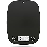 Greater Goods Digital Food Kitchen Scale (Matte Black)