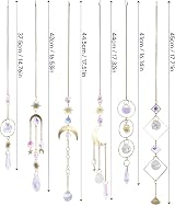 Estefanlo Suncatchers 6 Pack Crystal Garden Decor Sun Catchers view 7