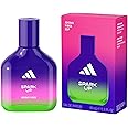 adidas Vibes Spark Up Eau de Parfum 1.6 fl oz (Pack of 1), Notes of Fruity Floral, Orange, and Black Pepper, Unisex Fragrance, Long Lasting, Sporty Fragrance, Travel Size