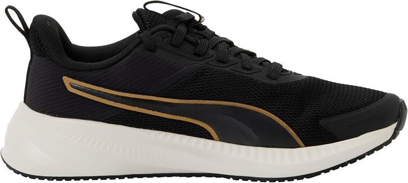 Flyer Lite 4 - Tenis Unisex para Correr de Carretera, Color Negro y Dorado Mate, Gris Vapor, Talla 8