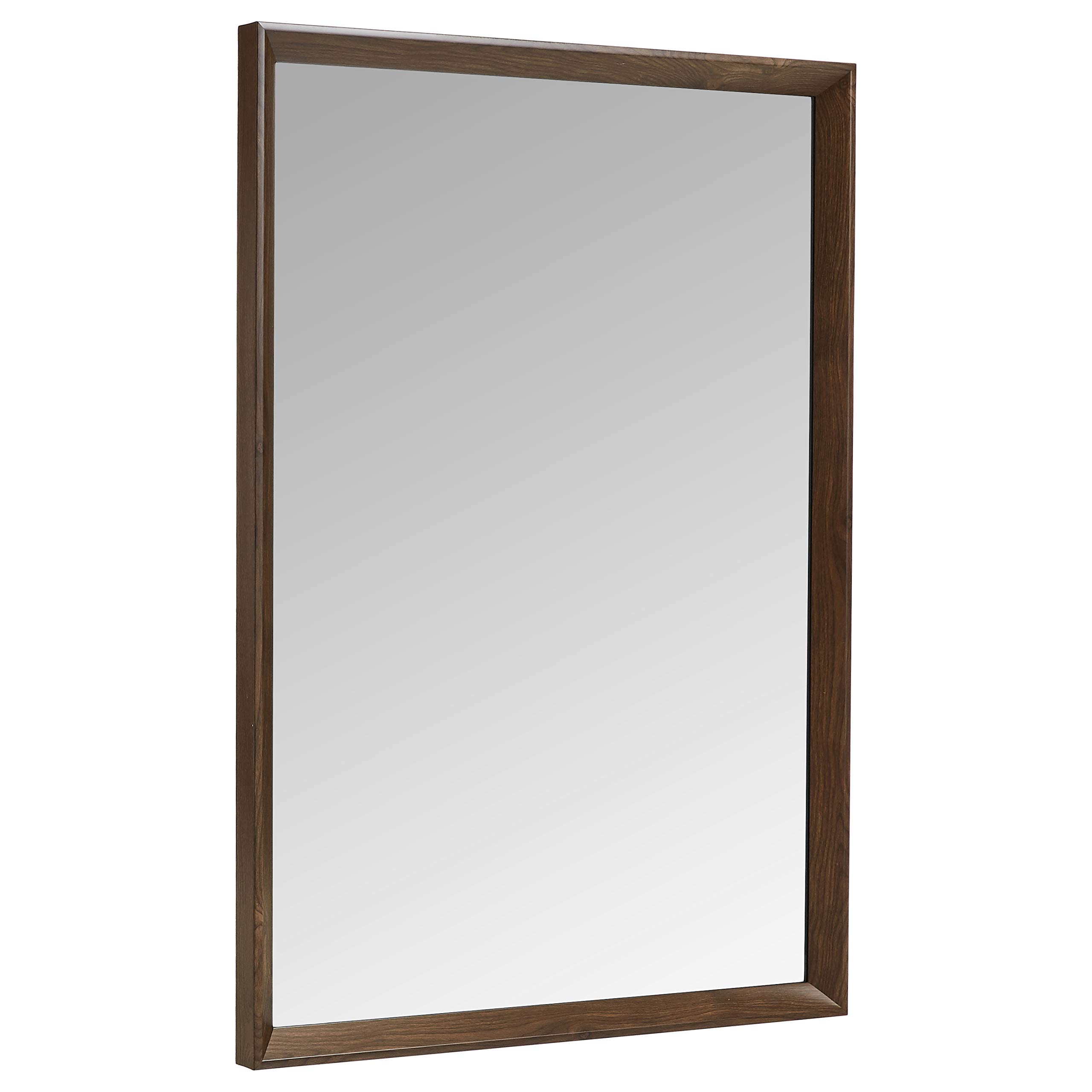 Amazon-Basics-Espejo-para-pared-rectangular-508-x-711-cm-marco-biselado-nogal