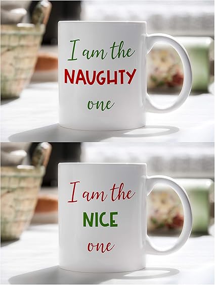 Amazon Co Jp クリスマスマグ2個セット お嬢様と素敵なマグカップ カップル用クリスマスマグカップ カップル おもしろい言葉のマグ クリスマスプレゼント カップル クリスマスプレゼント ホーム キッチン