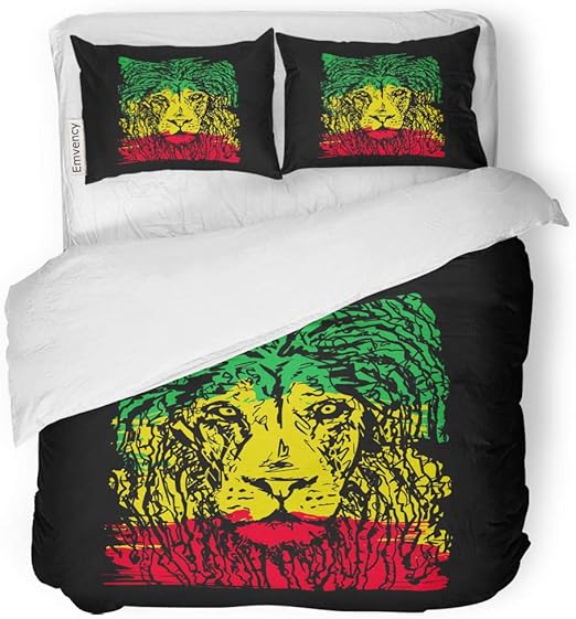 Amazon Com Semtomn Decor Duvet Cover Set Twin Size Green Marley