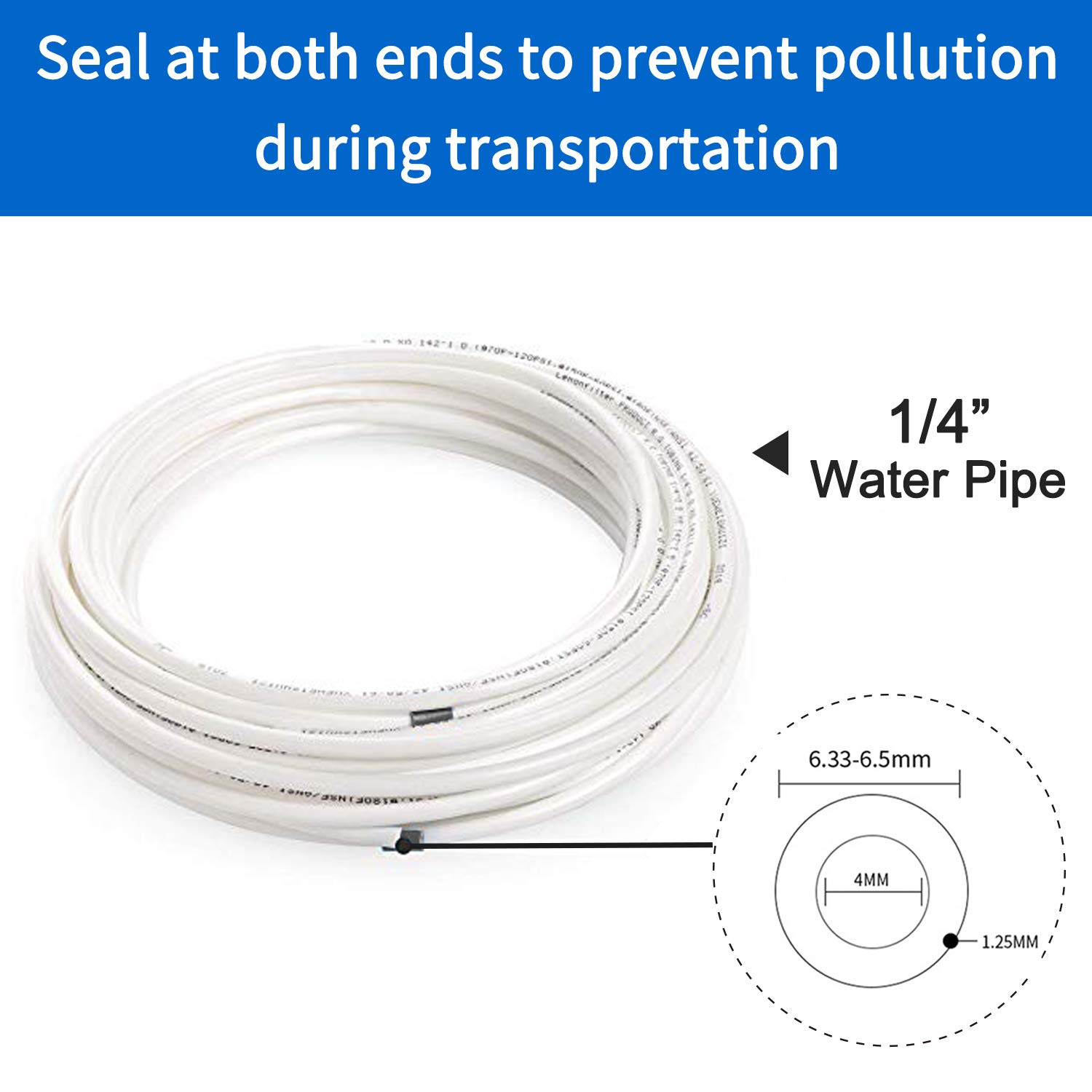 Fridge Water Pipe Tube With Connector Fittings Kit AOBETAK 15M Fridge