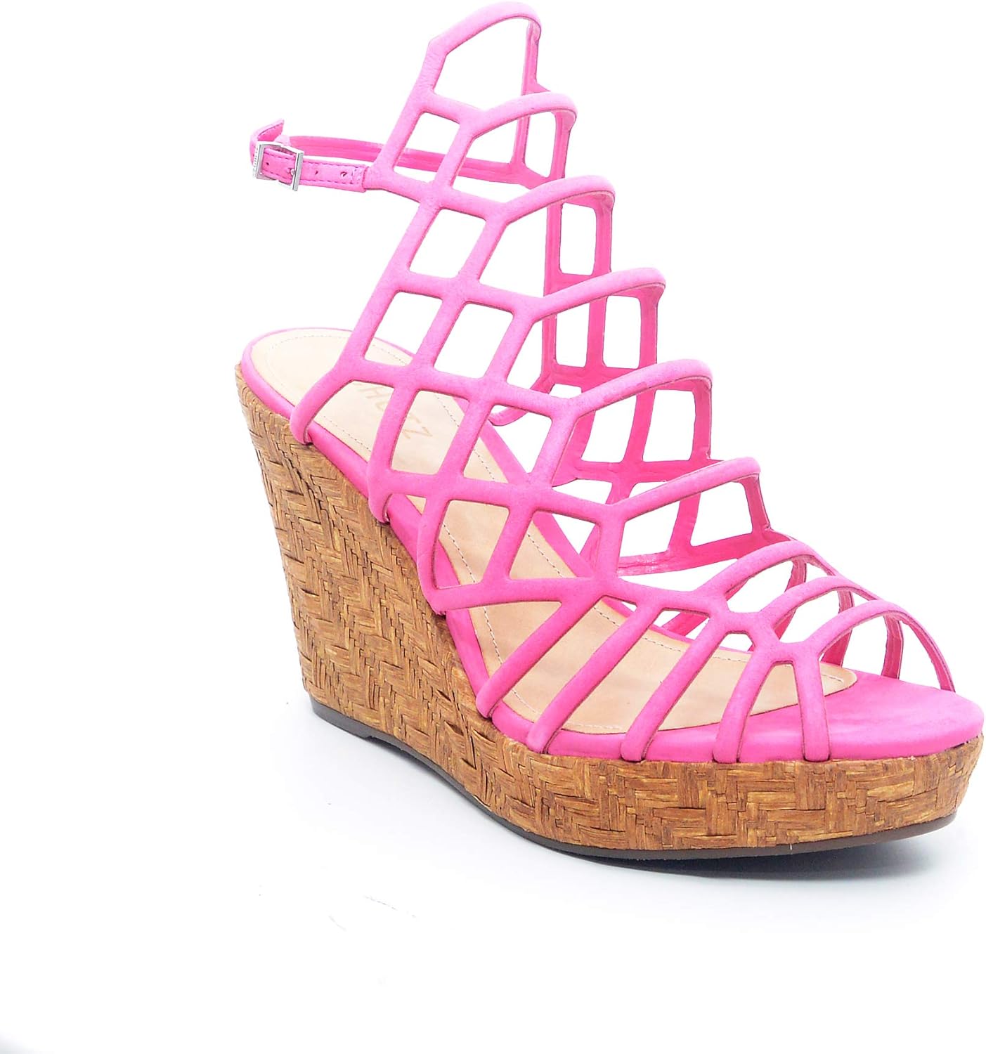 pink espadrille wedges