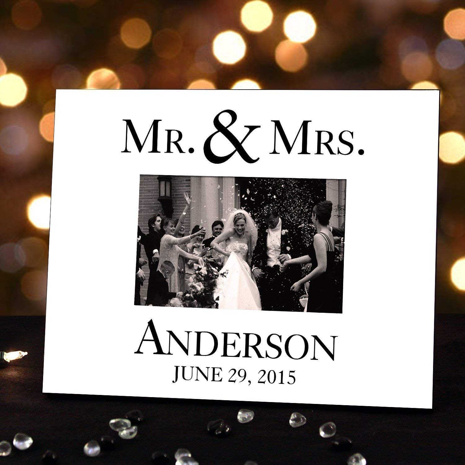 Personalized Frame for Couples Handmade