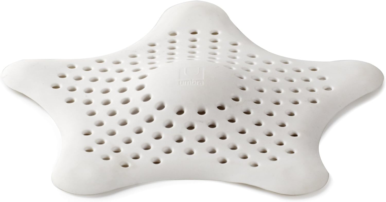 Umbra Starfish Filtre A Bonde De Douche Et Bain Starfish Coloris Blanc Dimension 16 5x16 5x1 3cm Amazon Fr Cuisine Maison