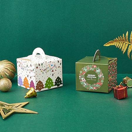 32pcs Candy Box Christmas Gift Boxes Wedding Favor Home Decor