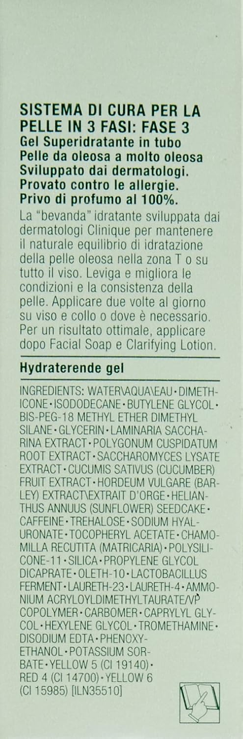 Clinique Dramatically Different Moisturizing Gel | Dermatologist-Developed Oil-Free Face Moisturizer | Balances and Refreshes Oily Skin | Free of Parabens, Phthalates, and Fragrance | 1.7 oz: Beauty