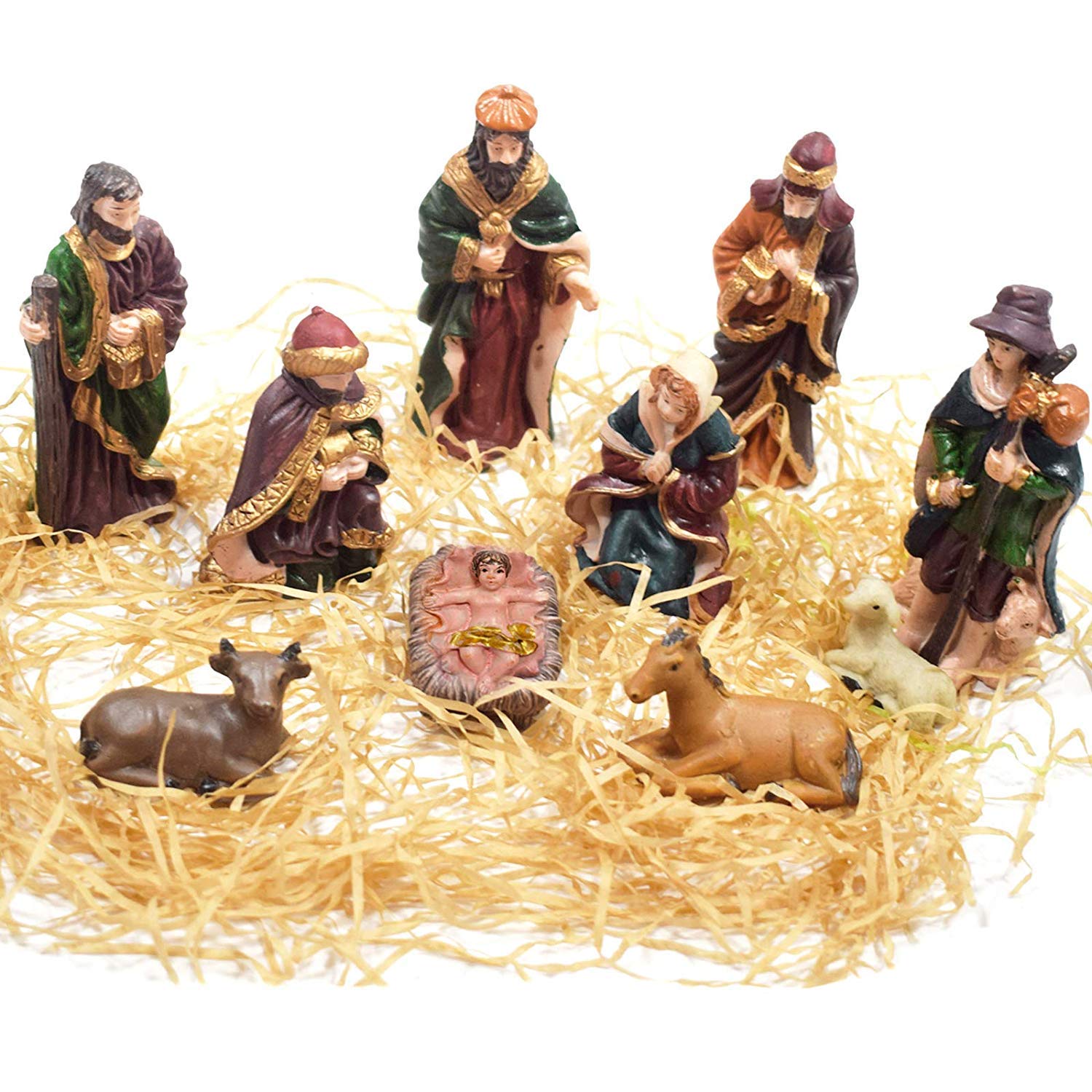 Buy Imart Three Kings Gifts Real Life Nativity Set 10 Pcs Box