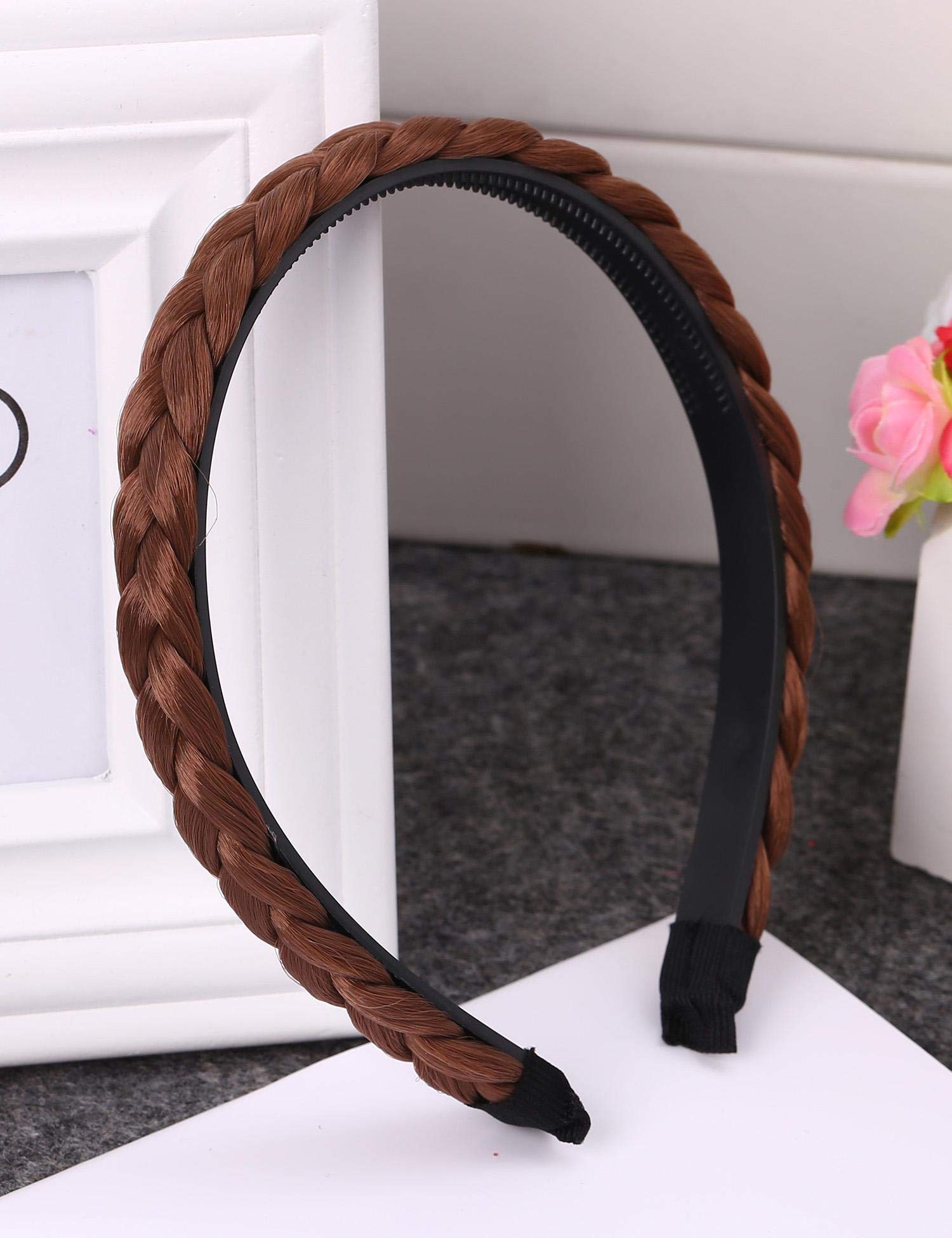 Evelove New Womens Fashion Weave Hair Shape Headband Hair Band Head Piece Headbands