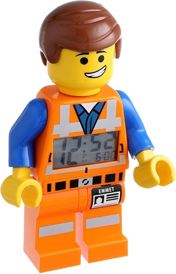 NEW Lego 9009945 Emmet Minifigure Alarm Clock Health