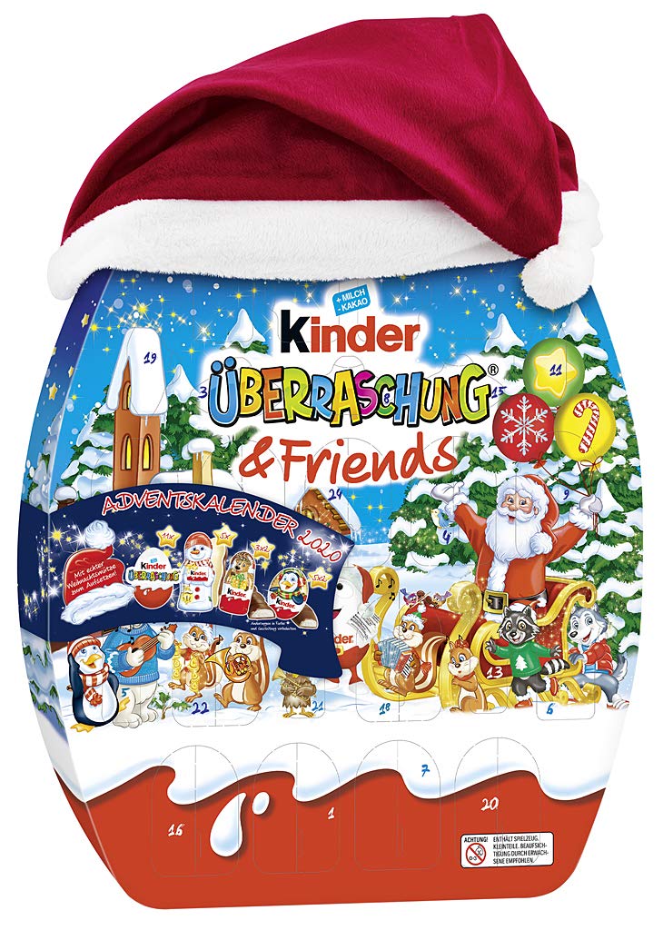 kinder Überraschung und Friends Adventskalender, 1er Pack (1 x 431 g): Amazon.de: Grocery