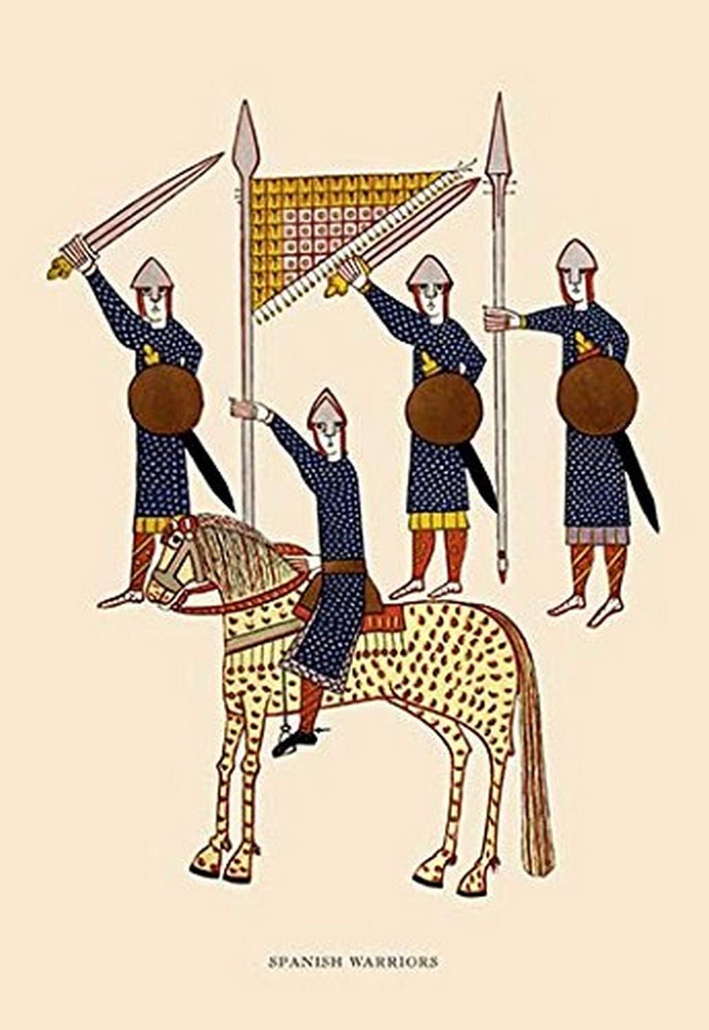 Buyenlarge Spanish Warriors Gallery Wrapped 32"X48