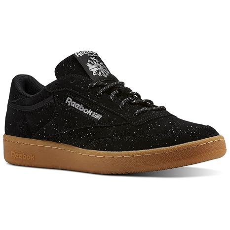 reebok club c hombre negro