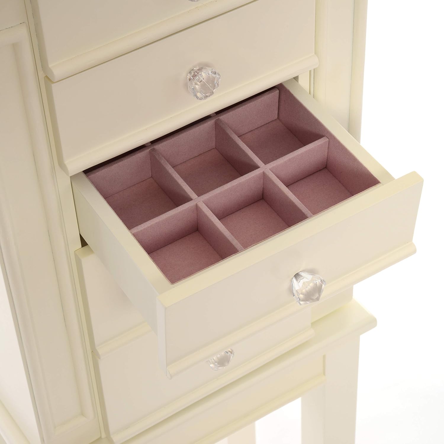 Childrens Furniture Children Jewelry Armoire Carriage House Vintage White