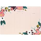 Rifle Paper Co. Pink Floral Deskpad