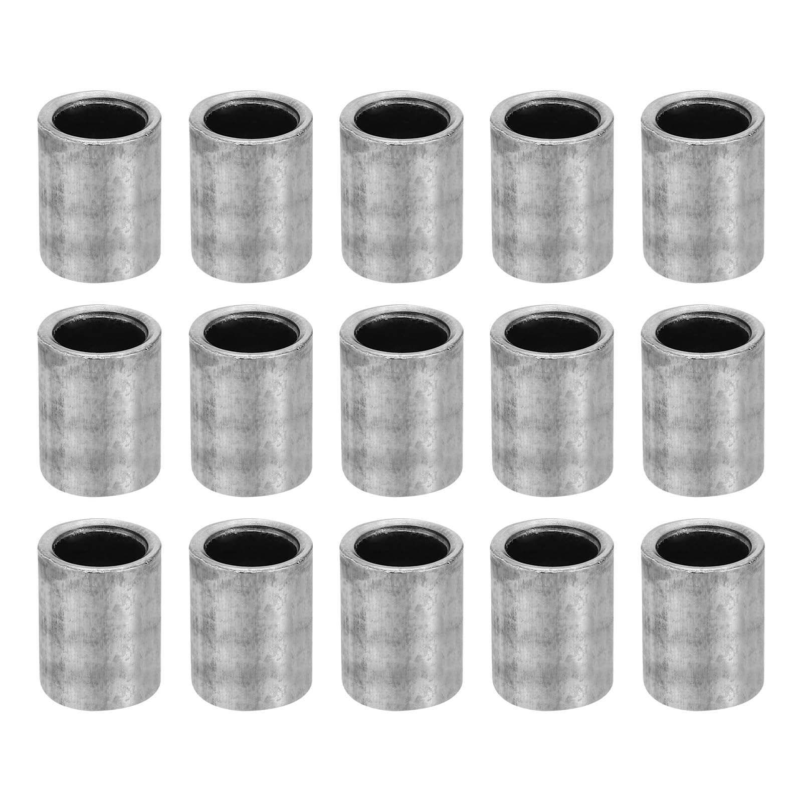 PATIKIL M7 Steel Spacers, 24 Pcs Metal Spacers Steel 7mm ID x 10mm OD x 13mm L Carbon Steel Spacer Screw Standoff Round for 2/7in or M7 Screw Bolts