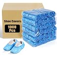 LYSHIYI 1000 Pcs Shoe Covers Disposable, Non-Slip, Reliable Shoe Covers for Indoors, 15.7'' Adjustable Size Great Value Boot 