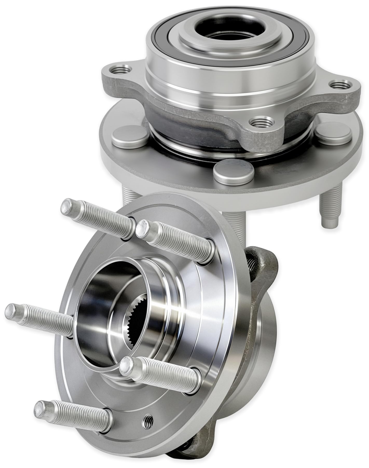 Photo 1 of 2 Pcs 513275 Rear/Front Wheel Bearing Hub Assembly for Ford Flex Taurus 10-19 Edge 11-14, Special Service Police Sedan 14 16-18, Police Interceptor Sedan 13-19, for Lincoln MKT MKX MKS 09-16, 5 Lugs