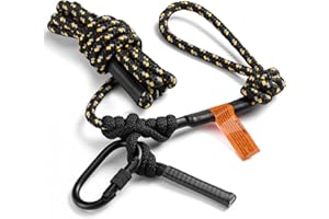 Huntury Treestand Safety Rope, Linemans Rope for Hunting, Tree Stand Safety Line, Tree Tether Rope, Life Lines for Tree Stands(10 feet)