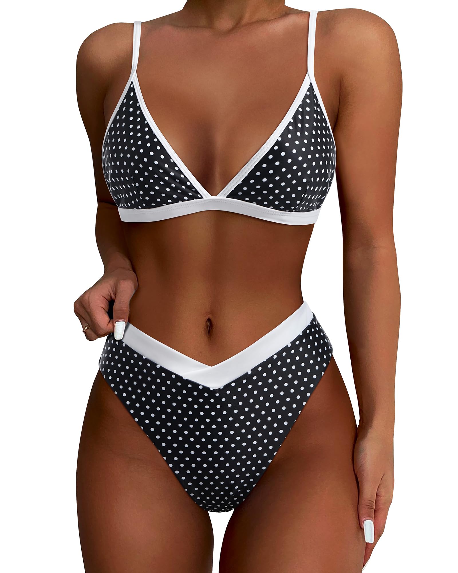 Sexy High Waist Bikini Women Swimwear Push Up Swimsuit