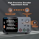 NANKADF DC Power Supply Adjustable 30V 10A with Encoder USB Fast Charge view 2
