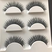3D Falsche Wimpern 1 Paar | Natürlicher Look, Dick & Lang | Handmade, Weich & Bequem