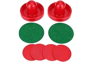 Air Hockey Pushers, Lightweight Replacement Air Hockey Accessories for Home Game Room Office Recreation