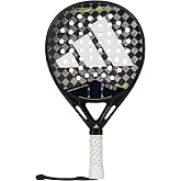 adidas Cross IT CTRL 3.4 Racket - Black Grey, Round Shape, EVA High Memory Foam, aluminized Carbon 15K