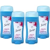 Secret Anti-Perspirant Deodorant, Invisible Solid, Powder Fresh 2.60 Ounce (Value Pack of 4)